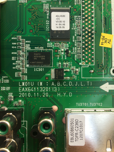 LG LCD 55LW4500-CA Main board EAX64113201(3)